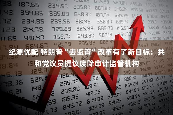 纪源优配 特朗普“去监管”改革有了新目标：共和党议员提议废除审计监管机构